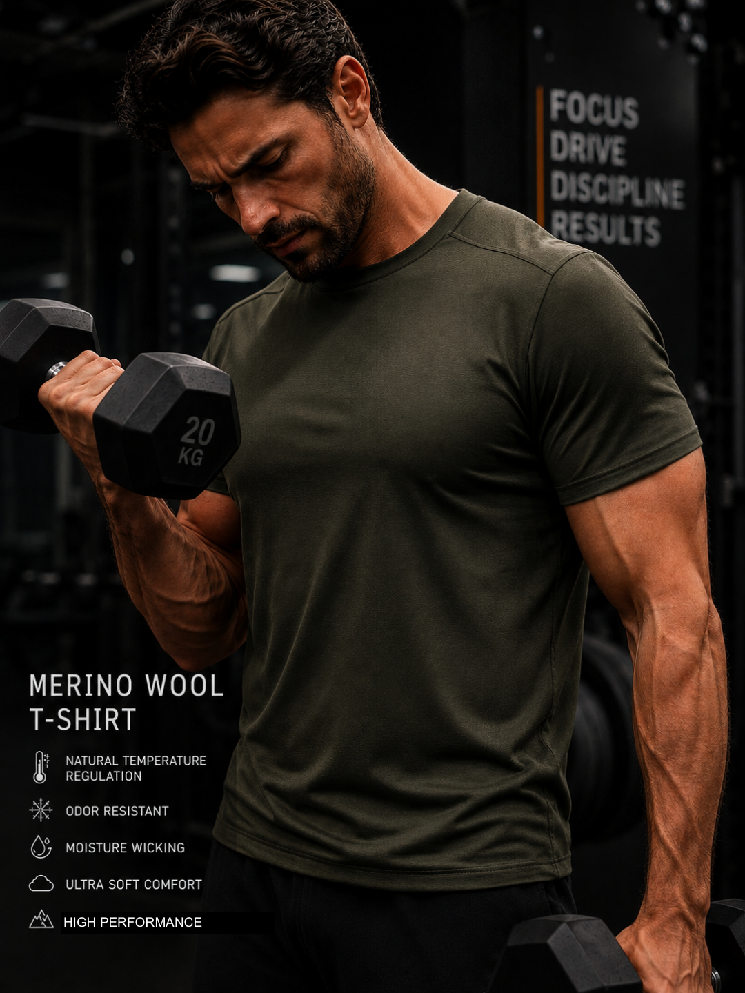 Venaticus Merino Wool T-Shirt