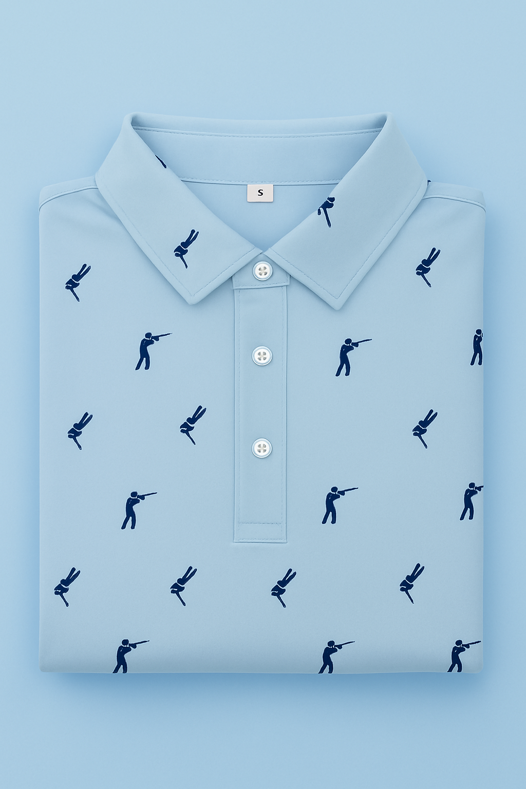 Venaticus Polo Shirt – Baby Blue